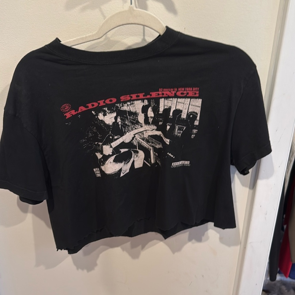Radio Silence Brandy Melville Crop Top